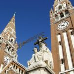 Votive Church and Dóm Square in Szeged, Hungary